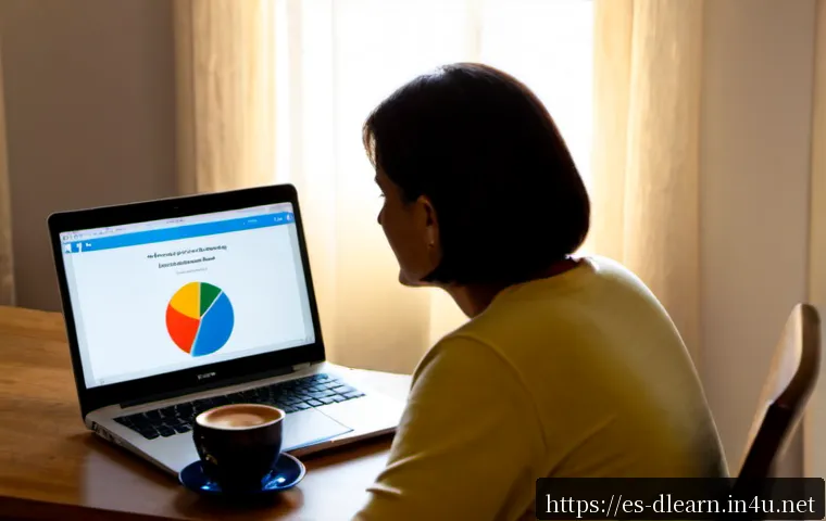 Home 17 MOOC 대규모 온라인 개방강좌 - Photorealistic home-learning scene for a Spanish-speaking audience: a middle-aged woman in Madrid at...